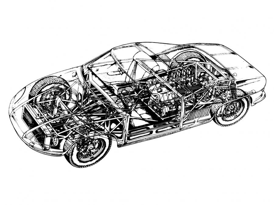 Схема ATS 2500 GT 1963 года  (фото 3 из 20)